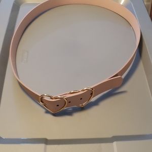 Torrid pink with hearts belt sz 2